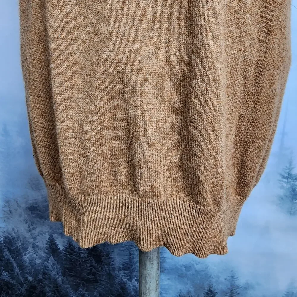 L.L. Bean Lamb's Wool V-Neck Sweater Vest | Men's L-Reg
